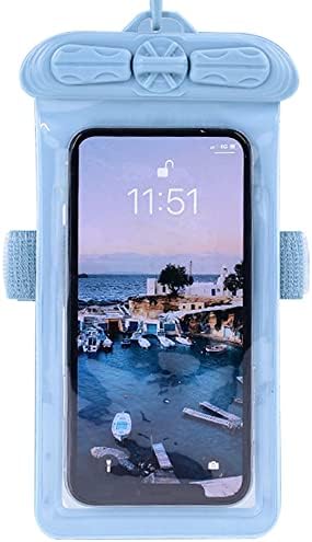 נרתיק טלפון וקסון, תואם עם תיק יבש נרתיק עמיד למים של איקו5 / ניאו 5 [לא סרט מגן מסך ] כחול